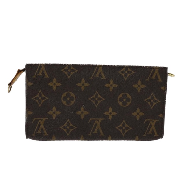 LOUIS VUITTON Monogram Bucket GM Pouch Accessory Pouch LV Auth 49209 - Picture 2 of 16